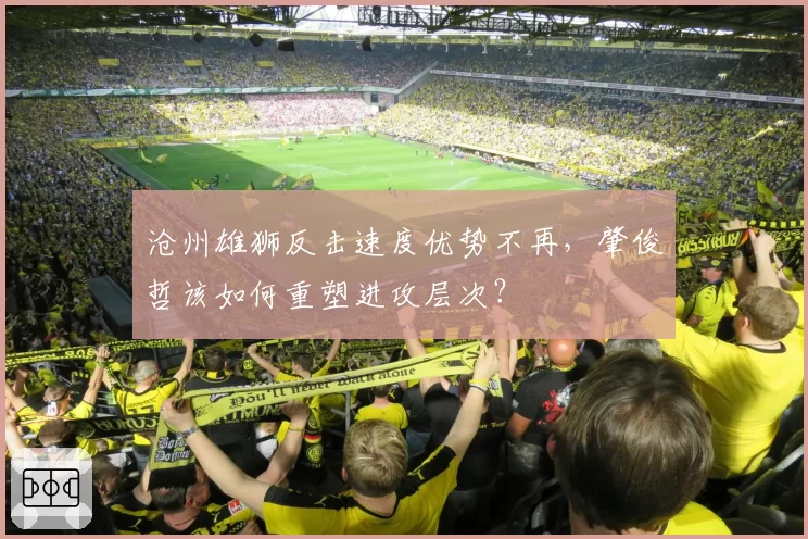 沧州雄狮反击速度优势不再，肇俊哲该如何重塑进攻层次？